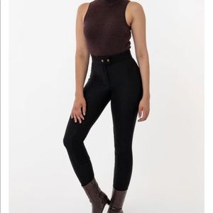 The original American Apparel riding pants